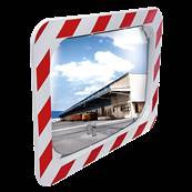 Miroir (rectangulaire) pour voies privées Visibilité 20m